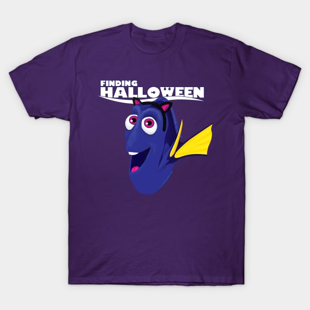 Finding Halloween Dory Cat Fish T-Shirt by ZZDeZignZ